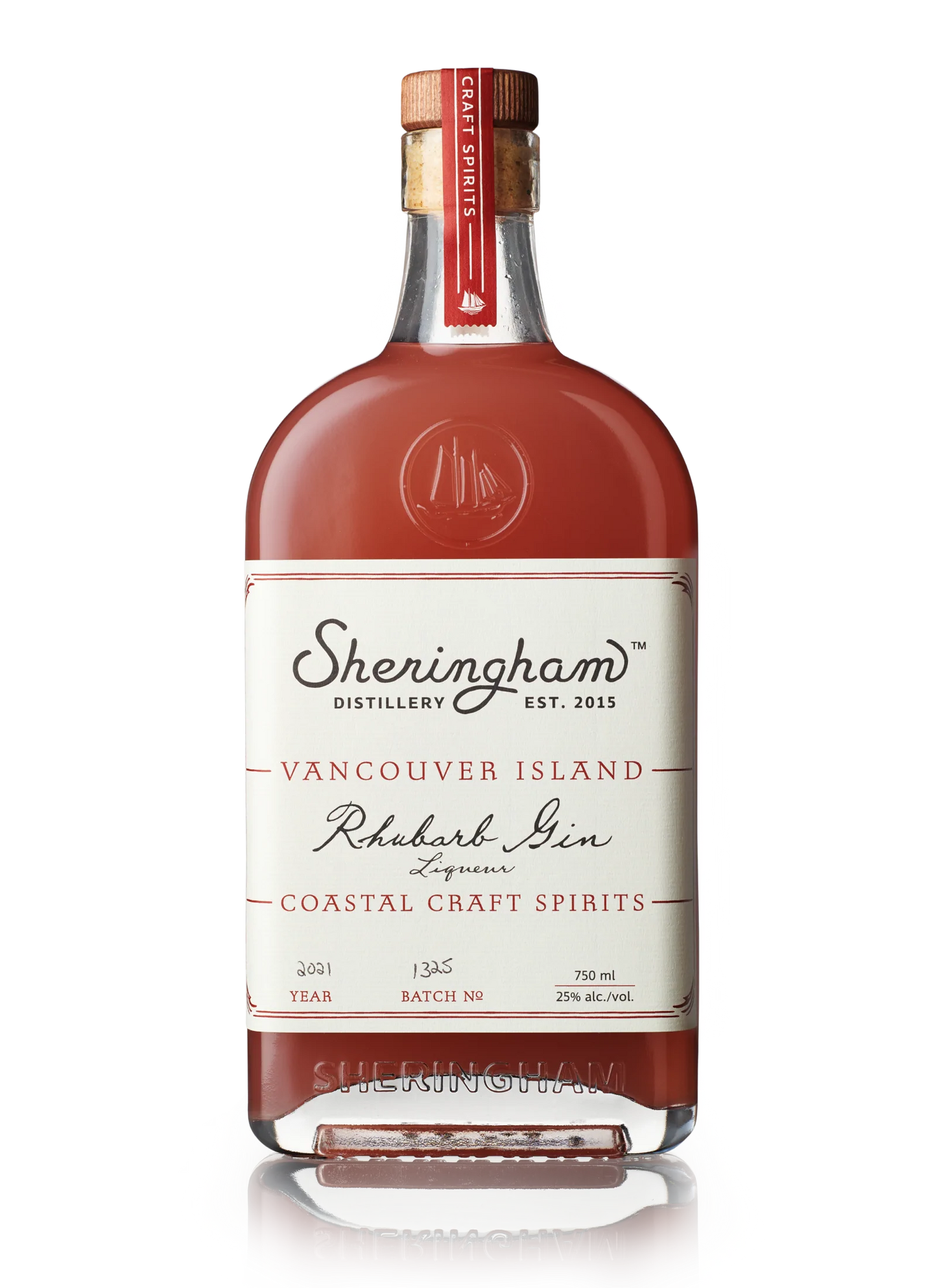 750mL - Fresh Rhubarb Liqueur