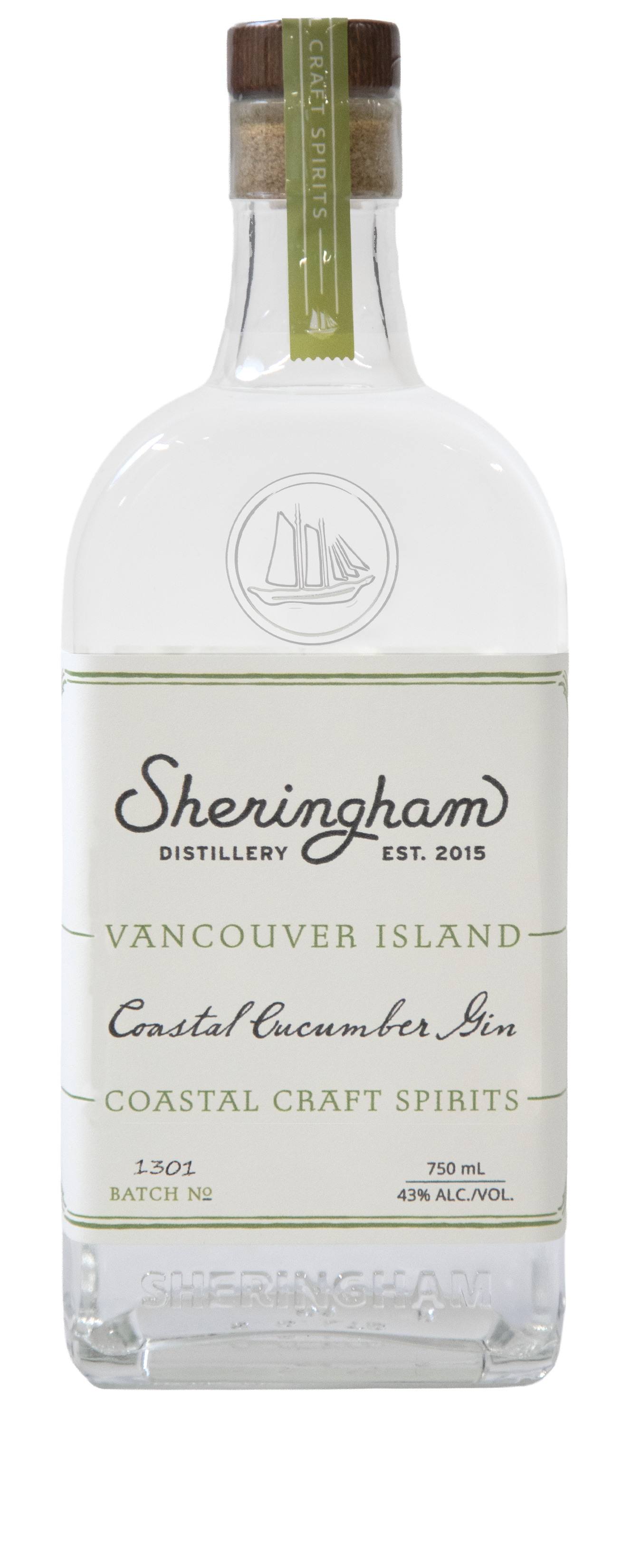 750mL - Coastal Cucumber Gin