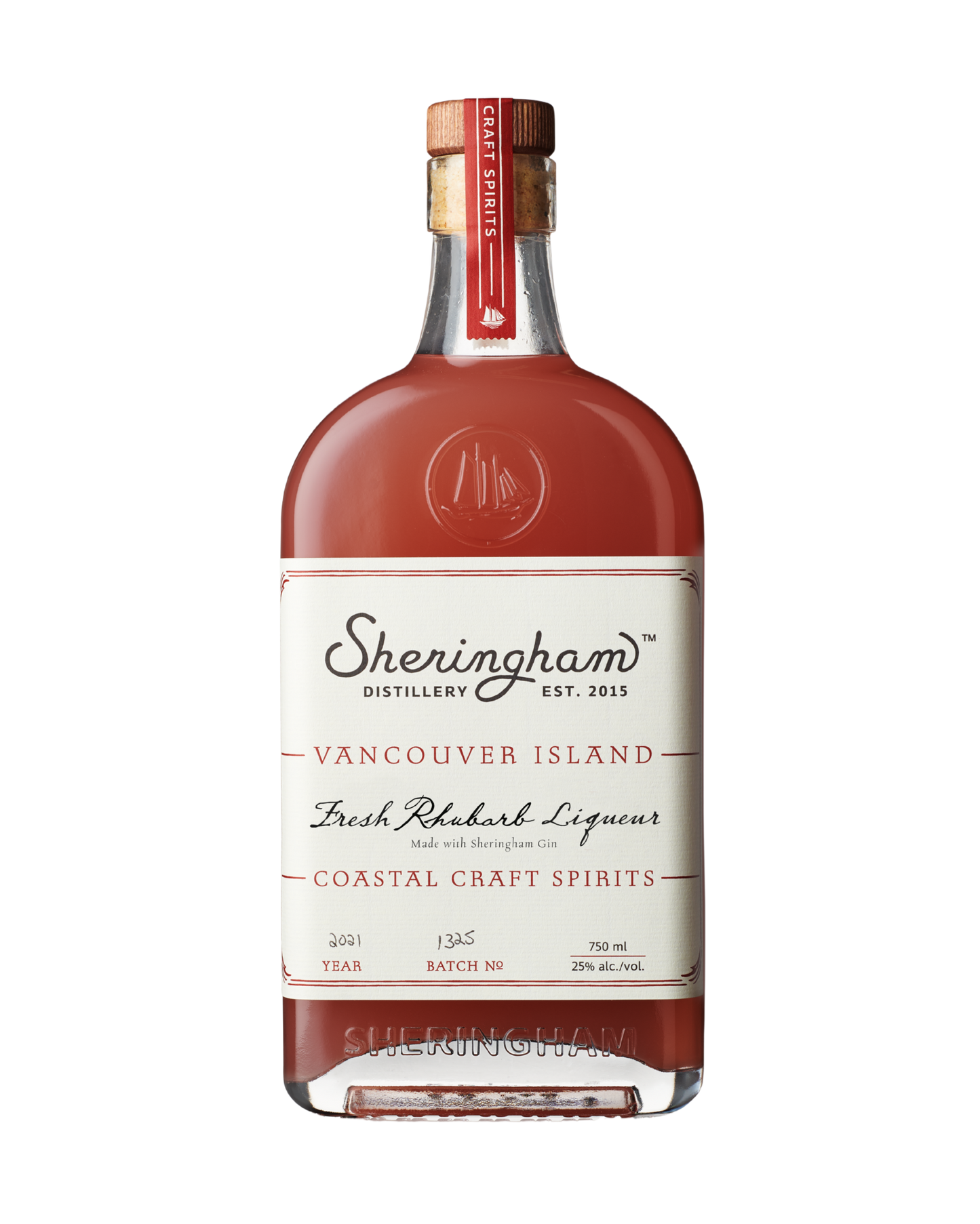 750mL - Fresh Rhubarb Liqueur